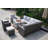 9 - Person Patio Conversation Set with Cushions