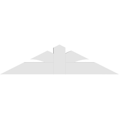 Support pour pignon en PVC de qualité architecturale Richland