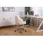 Chaise de travail en velours Julie-71006158