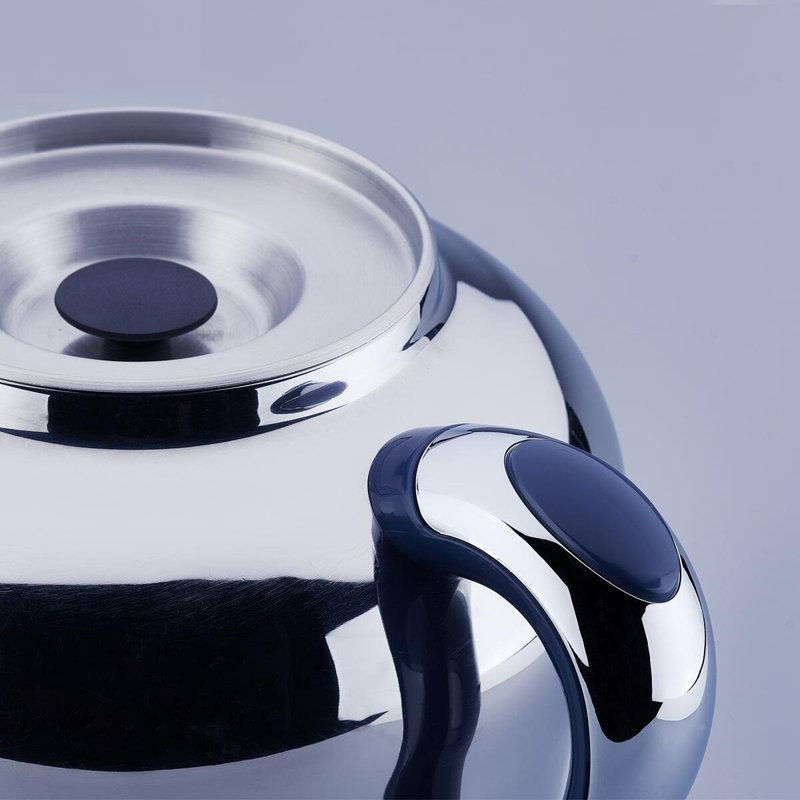 Korkmaz Hanedan A843-03 Acier inoxydable Samovar 4,8 L électrique Inox Chrome 110 V US Plug