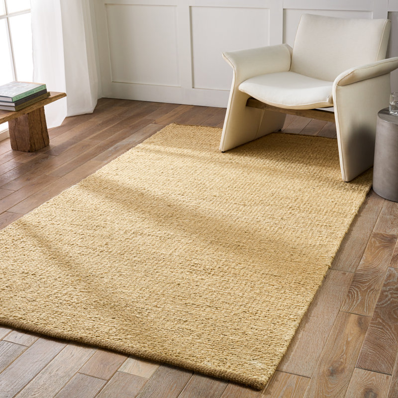 Jute / Sisal Area Rug in Banana Crepe/Apple Cinnamon/Soybean, Rectangle 5' x 8'