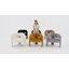 Fauteuil de baril en velours-2051324107