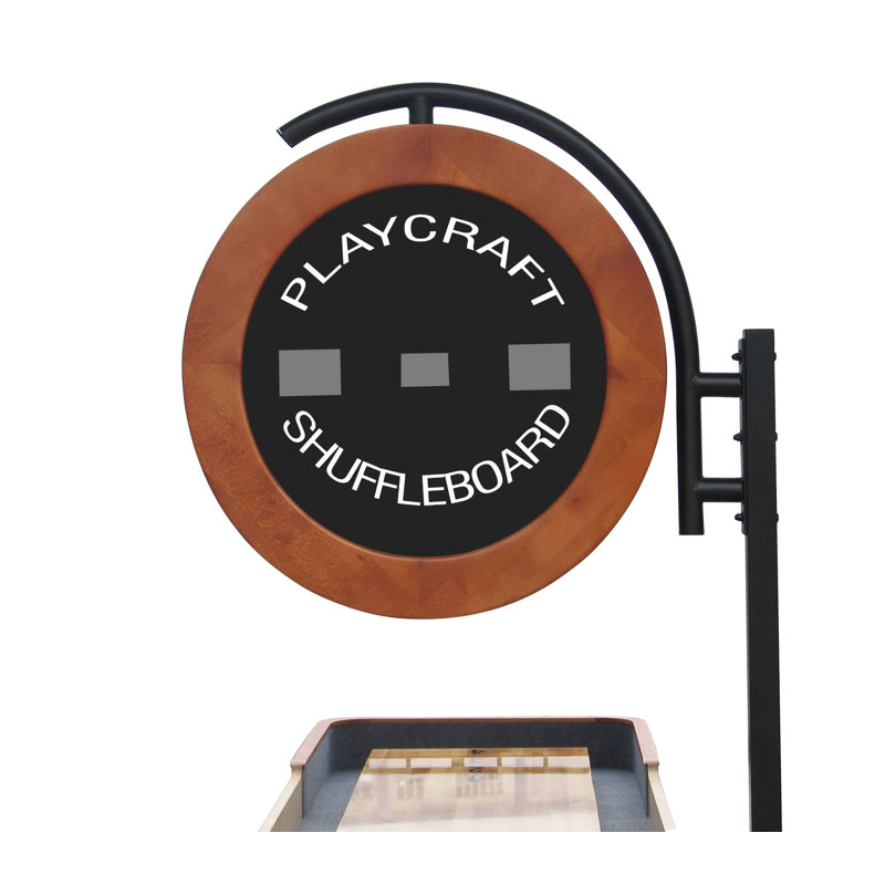 Telluride Honey Finish 16-Foot Shuffleboard Table
