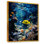 «Blue Butterfly Fish Marine Grace», art mural poisson papillon