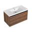 Meuble-lavabo luxueux avec lavabo durable et rangement spacieux