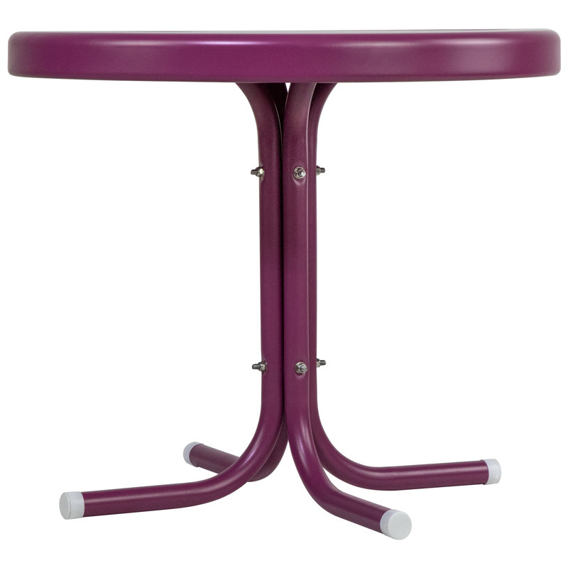 Table d'appoint 22 po, Mauve