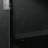 Triangle Corner Storage Cabinet with Adjustable Shelves - Black-1927372790