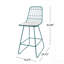 Tabouret de comptoir 2 pièces