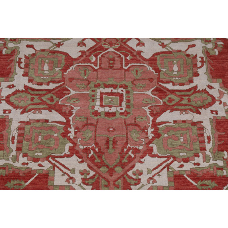 One-of-a-Kind 7' X 9'9" Wool Area Rug in Red