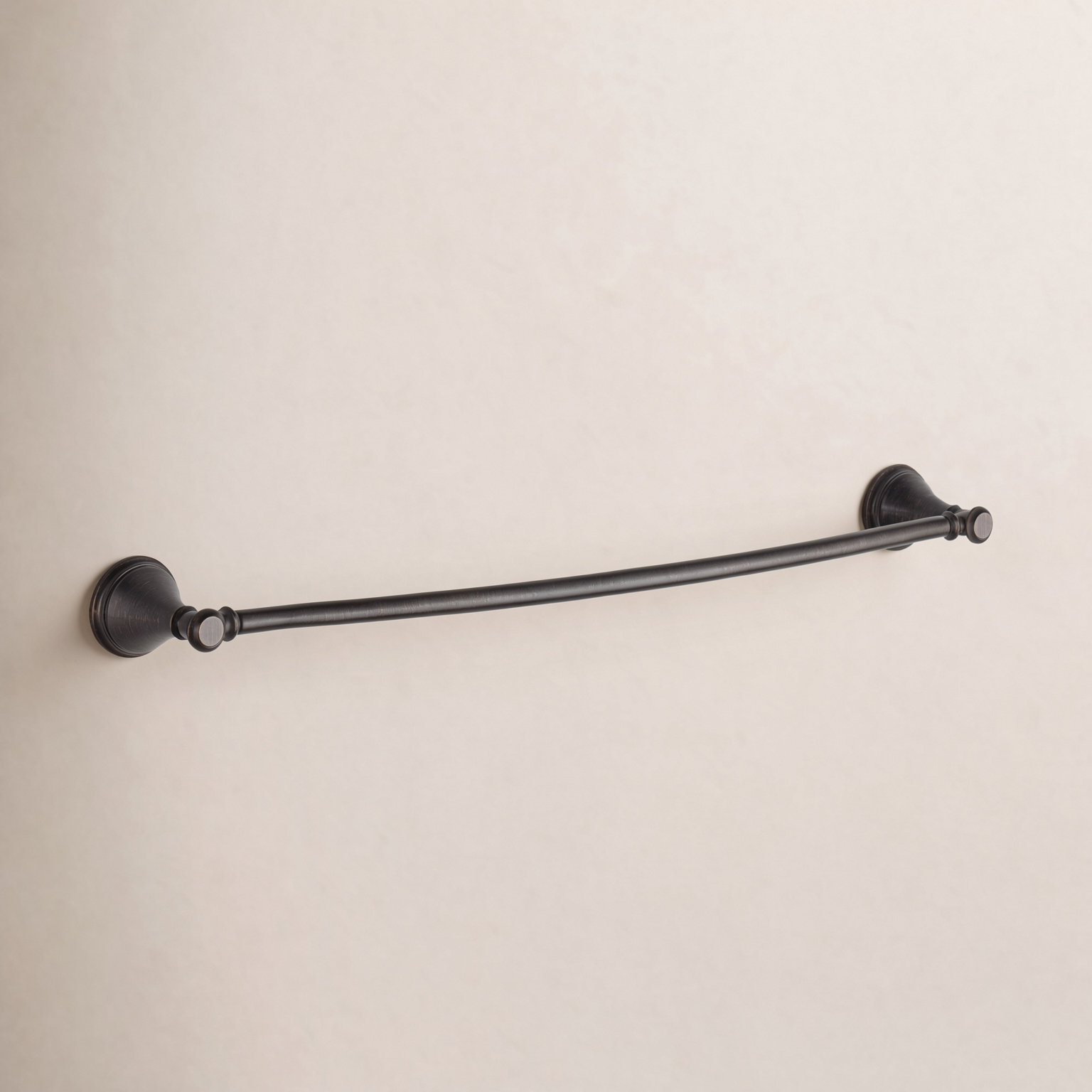 Cassidy™ 24" Wall-Mounted Towel Bar, Venetian Bronze, 3.62'' H X 24.06'' L X 4.53'' D