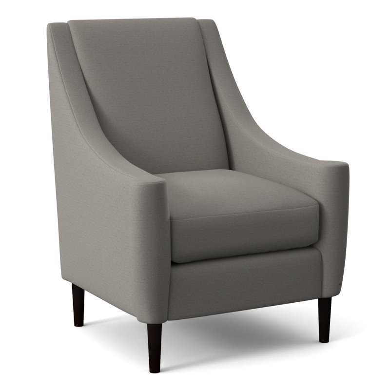 Essentials Armchair, Silver Polyester 71608L81, City Dark