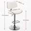 Tabourets de bar réglables Mid-Century-117568713