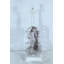 Statue de violon en résine NIFao, instrument de musique abstrait abstrait 10 po x 6 po x H 29 po