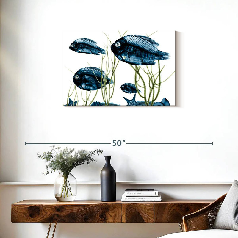 Aquatic Home II, 20" H x 30" W