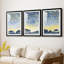LANDSCAPES Series XLIV - Impression encadrée sur mesure de qualité supérieure - 3 pièces-1735790959-1735791249