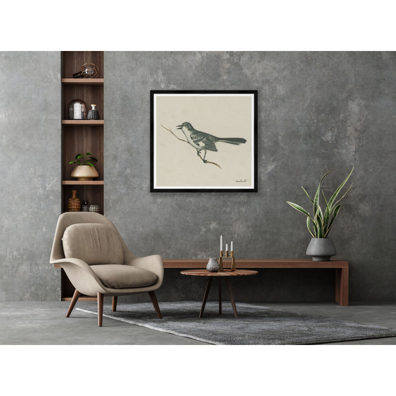 Mockingbird - reproduction de cadre photo, Cadre noir
