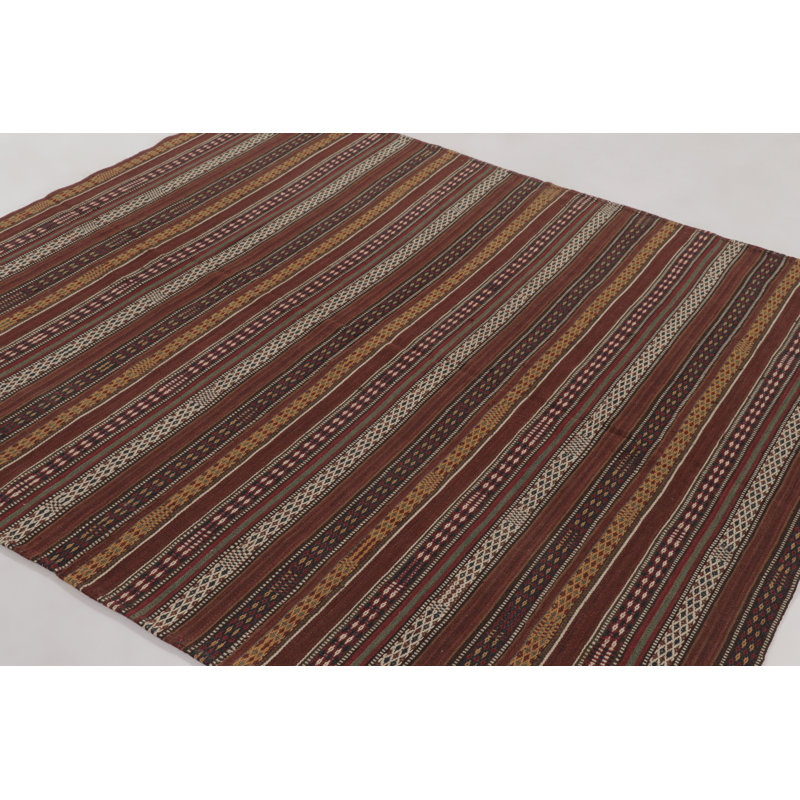 Kilim & Flatweave One-of-a-Kind 6'1x7'0 Area Rug
