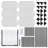 3-SHELF WIRE RACK WITH COVER(2PACK)-1215672486