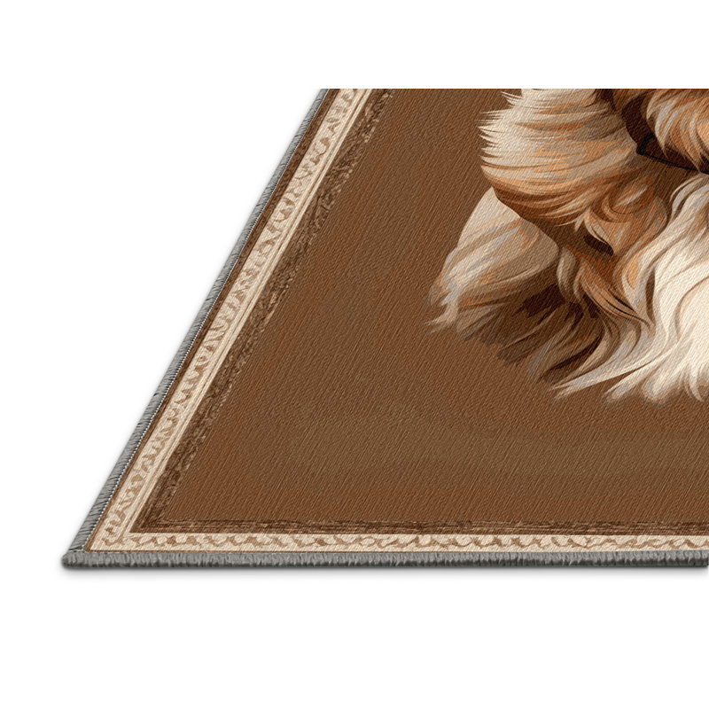  Tapis lavable Chesapeake Bay Retriever Dogs, Rectangulaire 8 pi x 12 pi