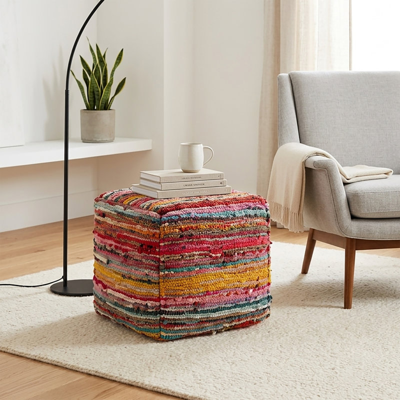 Square Pouf Ottoman