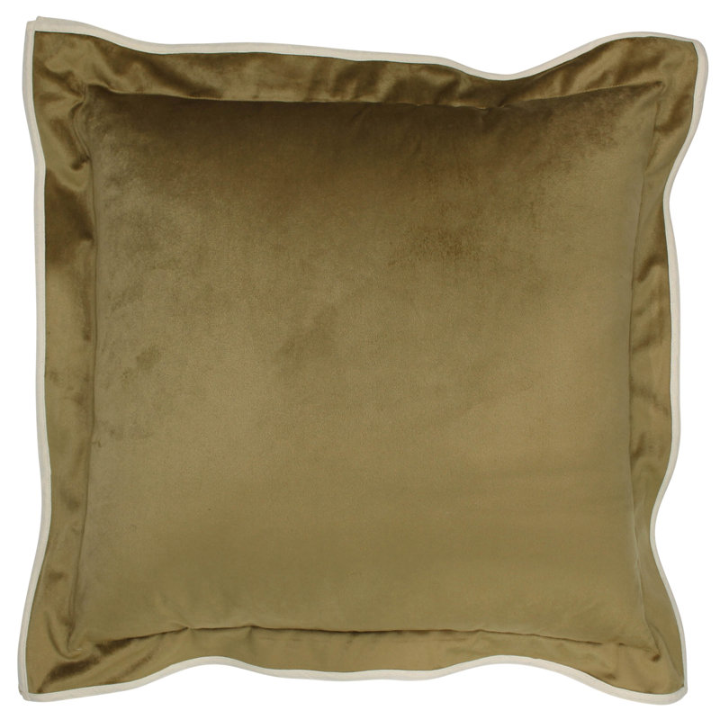 Coussin en velours, Doré