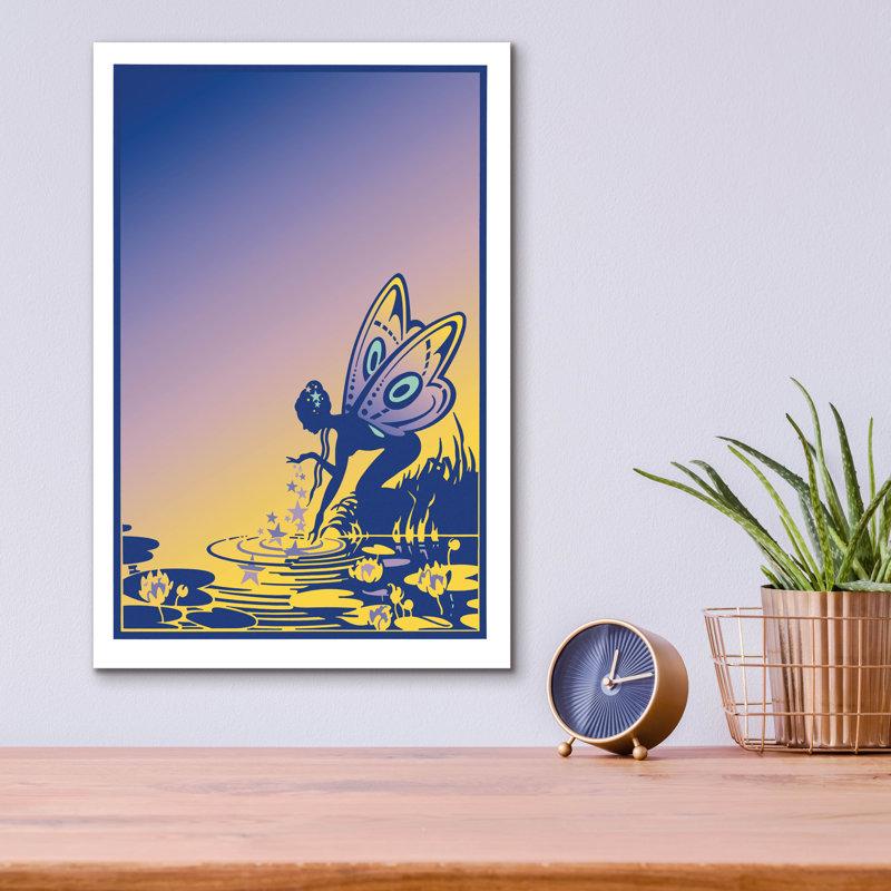 «New Fairy» par David Chestnutt, H 16 po x l 12 po x P 0,13 po