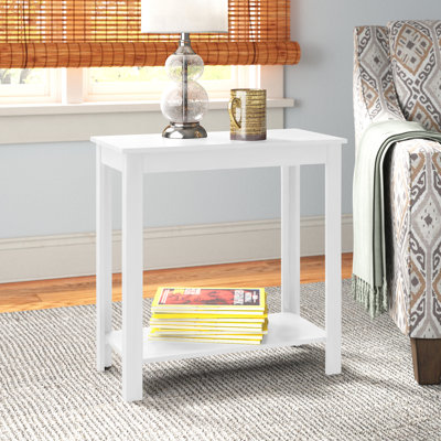 Slayter 24" Tall End Table with Shelf