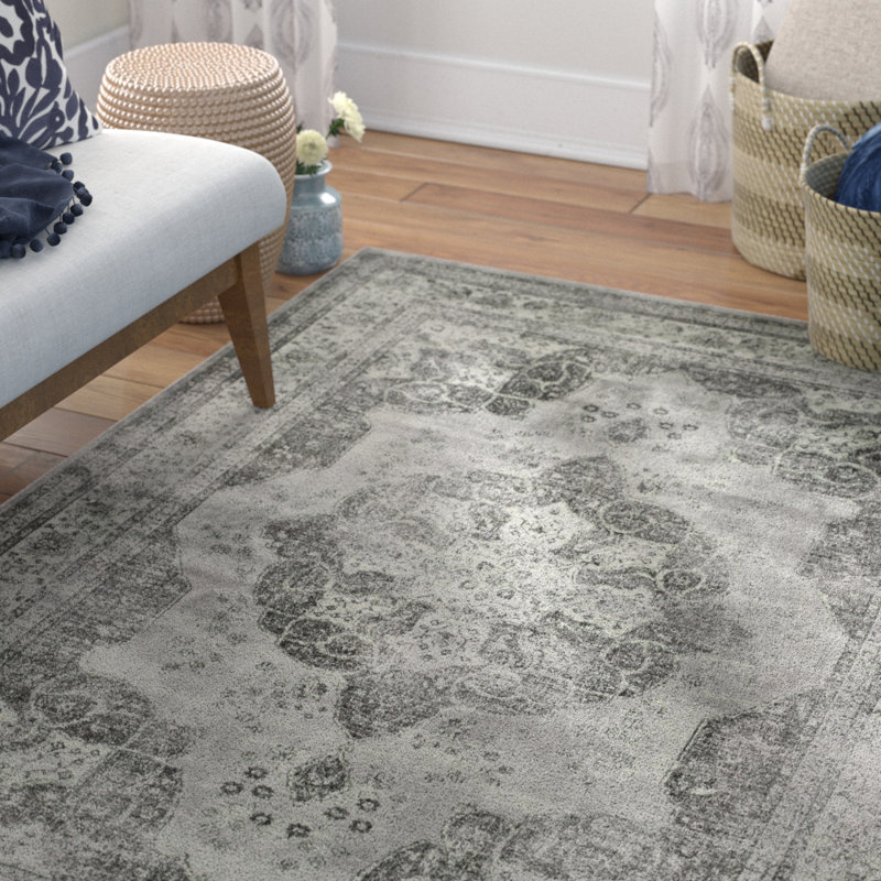 Golub Oriental Gray Area Rug, Rectangle 7'6" x 10'6"