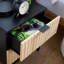 Ramsi 40cm W Manufactured Wood Bedside Table