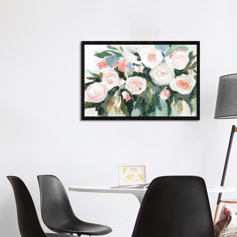 Floral Fragrance by Isabelle Z - Painting on Canvas, Black Framed, 101.6 cm H x 66.04 cm W