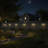 6 Pack Solar Fence Lights Outdoor Wall Lights Mandala Solar Step Light