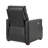 Gumesindo 31.50" Wide Genuine Leather Power Recliner-531428169
