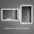 Frameless LED Bathroom/Vanity Mirror