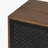 Naya Solid Wood Entryway Accent Cabinet Black Walnut Finish Hand Carved Two Door Storage Cabinet for Hallway