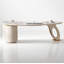 Heat Resistant Sintered Stone Desk with Multi Layer Storage Cabinet-1218988803