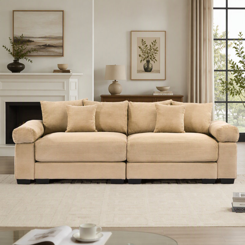 Corduroy Sectional