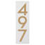 Floating 1-Line Wall Address Plaque-134111099-134110987-134106667