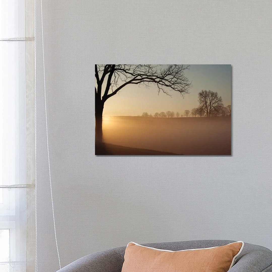 Sonnenaufgang im Valley Forge National Park von Austin - Galerie-verpackte Leinwand Giclée auf Leinwand