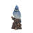 Motion Activated Singing Jay Standing on Stump