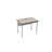 Rectangle Flip Top Training Table with Cable Management-11172856