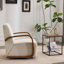 Fauteuil d'appoint rembourré Linen