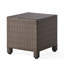 Table minimaliste avec texture, l 17,82 po x P H, brun, sans surface d'assemblage,-1395498115