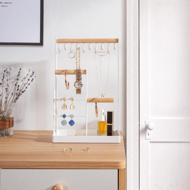 Erimentha Countertop Jewelry Armoire