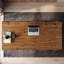 Solid Wood Steel Writing Desk