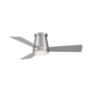 Ventilateur de plafond intelligent à 3 pales Hug avec télécommande et ensemble d'éclairage à DEL inclus