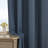 Leming 100% Waterproof and Blackout Solid Color Polyester Linen Textured Grommets Curtains Panel-103536765-99481475