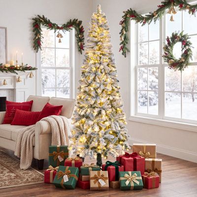 Arbre de Noël 7,5 pi, 682 pointes, 300 DEL 11 modes