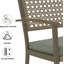 Banc de jardin en plastique Aljet