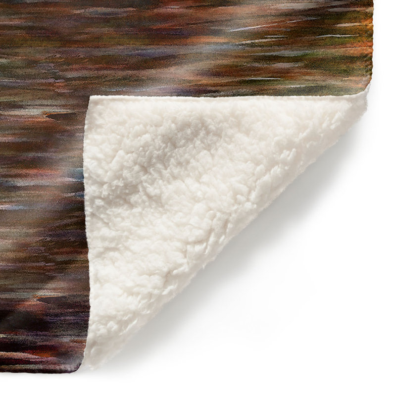 Hand Woven Throw Blanket, 68" x 80"