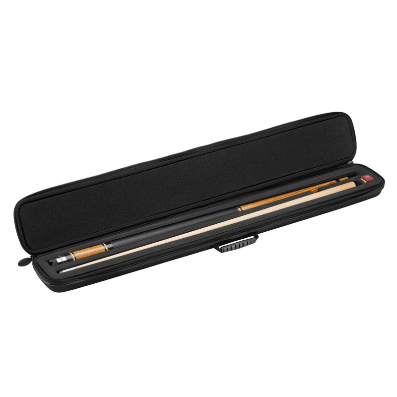 Casemaster Parallax Single Billiard Cue Case Black, Black